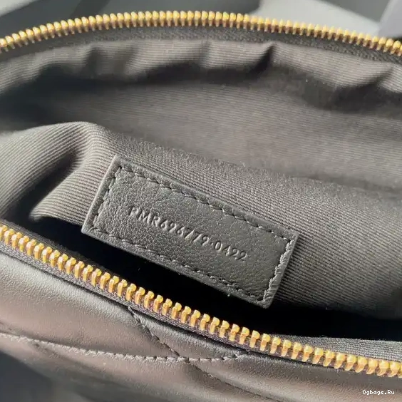 SADE QUILTED LAMBSKIN POUCH IN YSL 0705